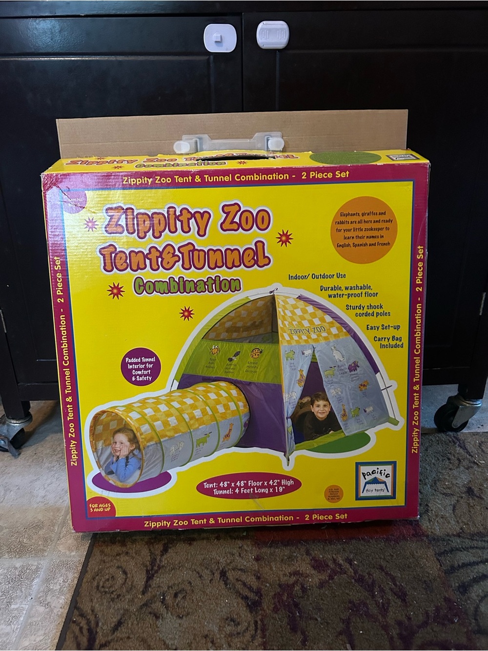 Play Tent With Tunnel Combination